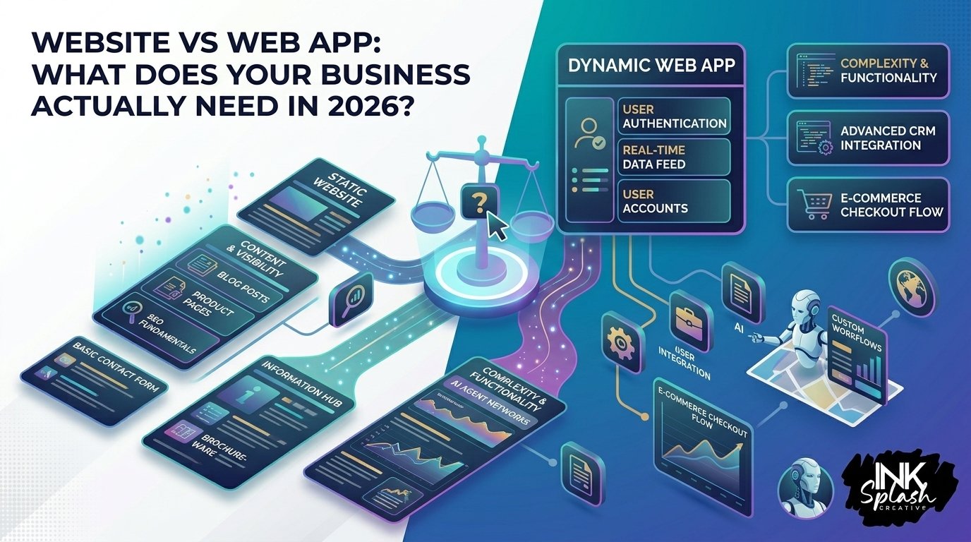Website vs Web App: What Does Your Business Actually Need in 2026?