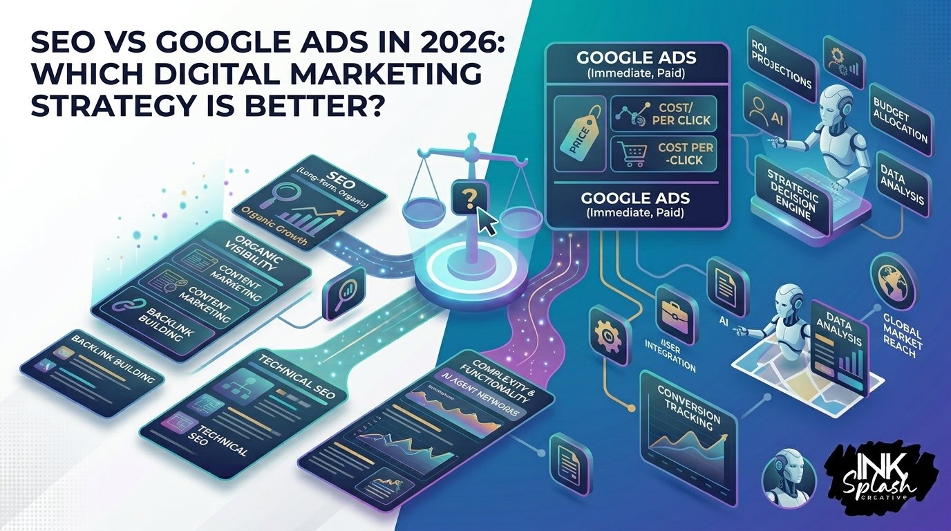 SEO vs Google Ads in 2026: Which Digital Marketing Strategy Is Better?